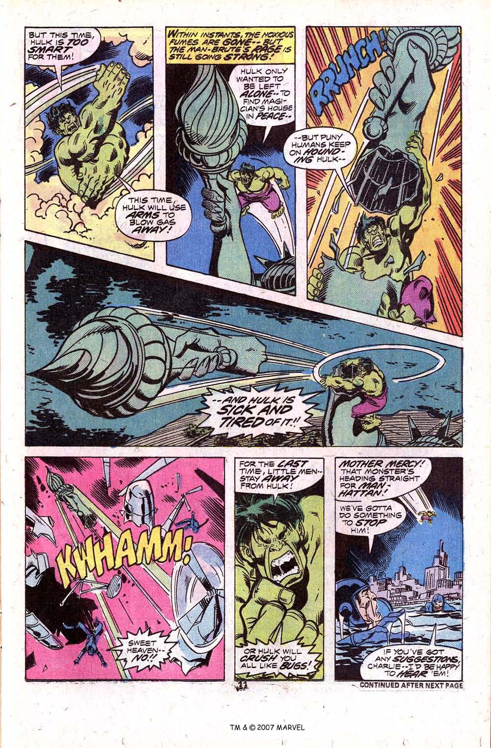 Read online The Incredible Hulk (1968) comic -  Issue #206 - 13