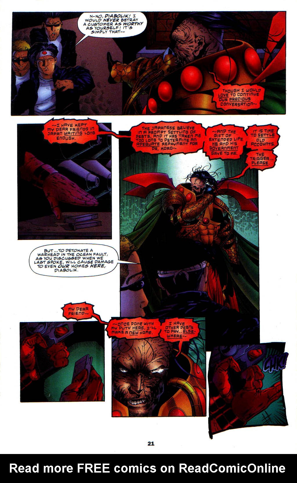 Read online Grifter (1995) comic -  Issue #2 - 20