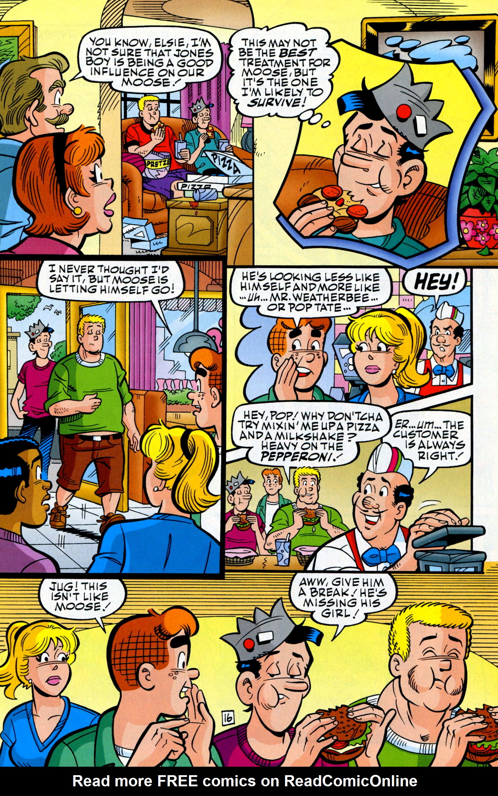 Read online Archie's Pal Jughead Comics comic -  Issue #209 - 23