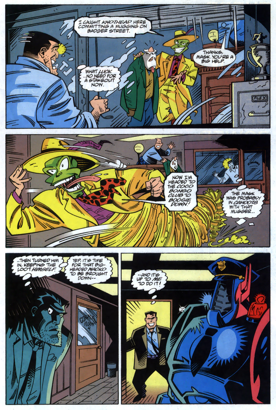 Read online Adventures Of The Mask comic -  Issue #6 - 16