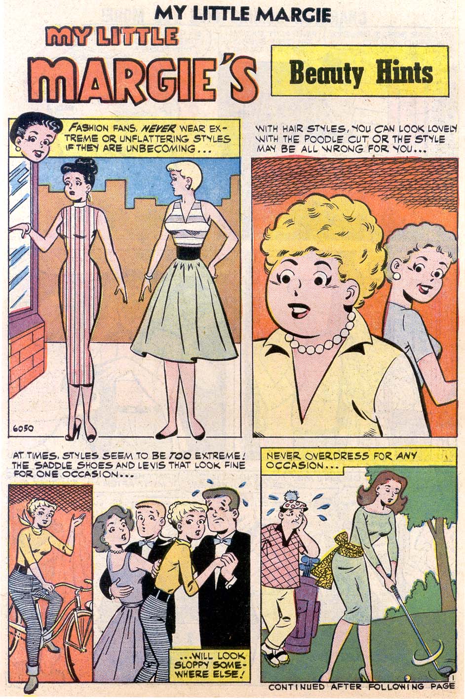 Read online My Little Margie (1954) comic -  Issue #30 - 31
