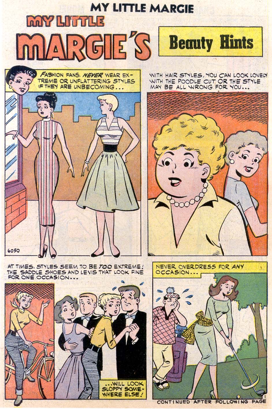 Read online My Little Margie (1954) comic -  Issue #30 - 31