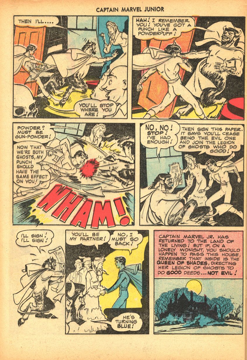 Read online Captain Marvel, Jr. comic -  Issue #71 - 35