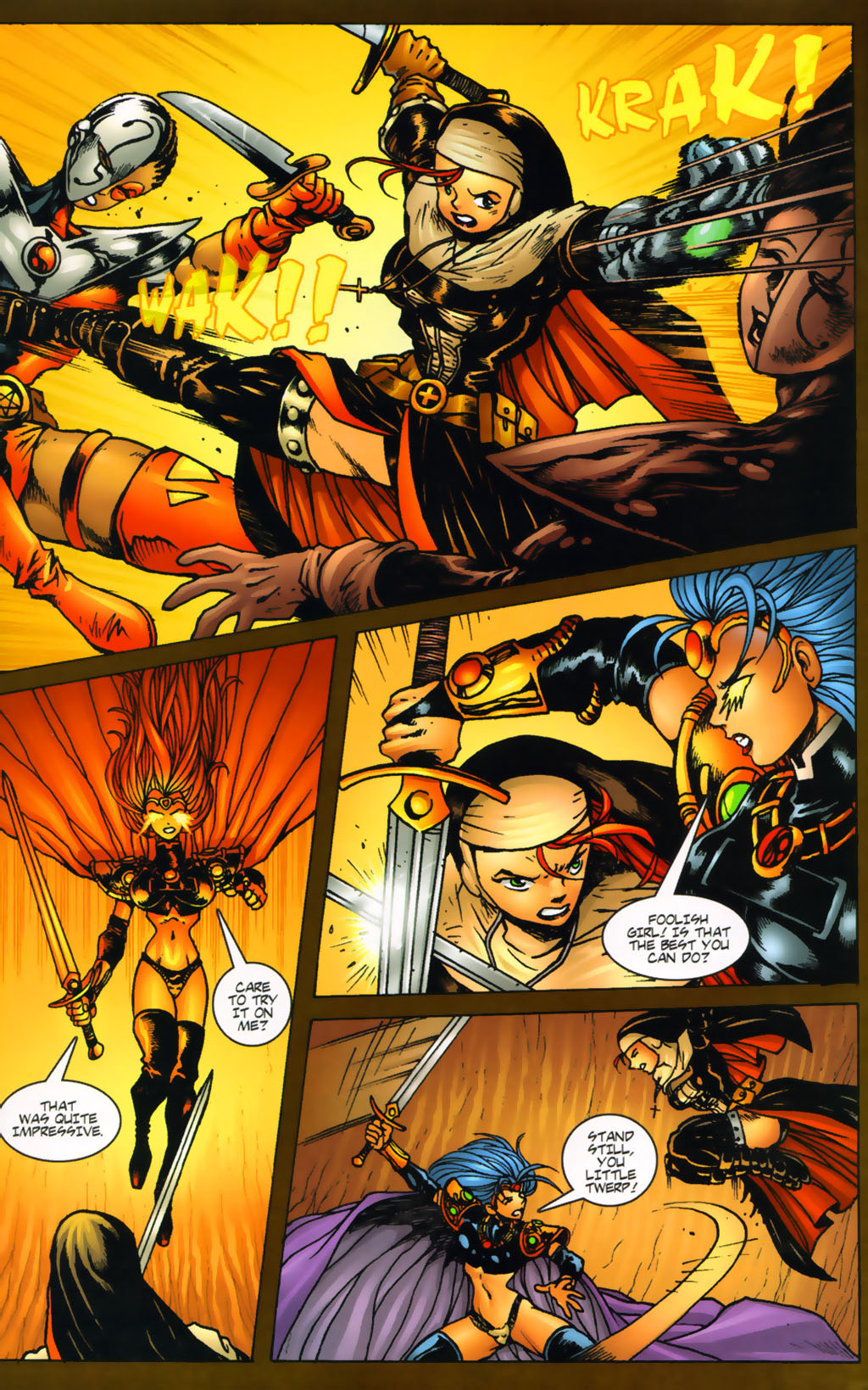 Read online Warrior Nun Areala: Resurrection comic -  Issue #3 - 12