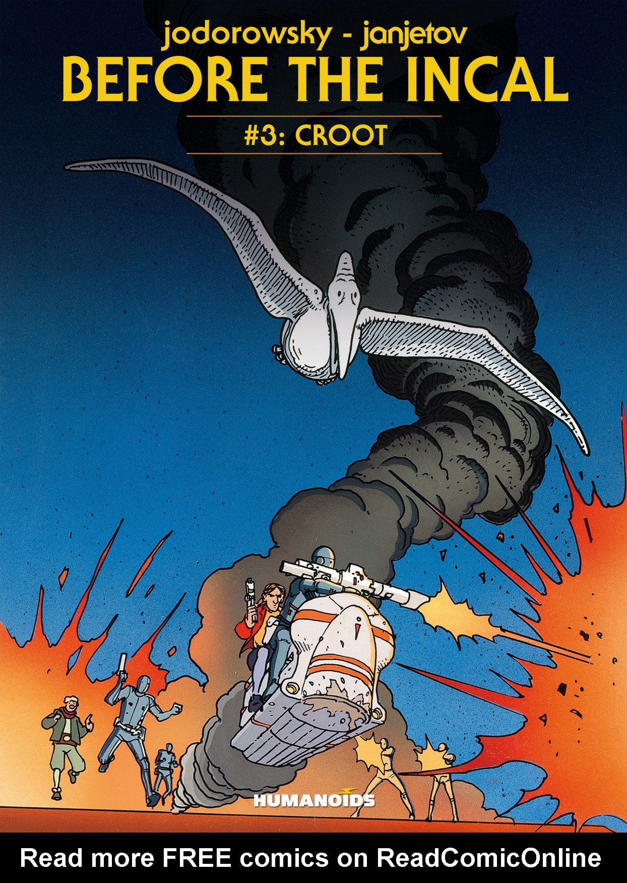 Read online Before the Incal comic -  Issue #3 - 1