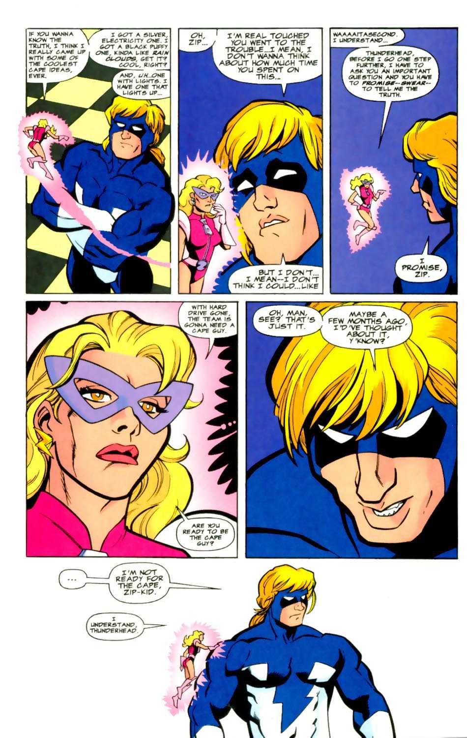 Read online Young Heroes in Love comic -  Issue #13 - 9