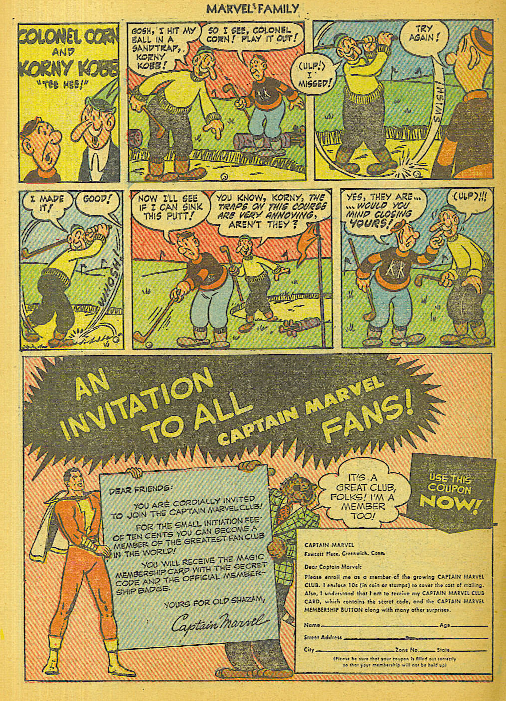 Read online The Marvel Family comic -  Issue #85 - 34