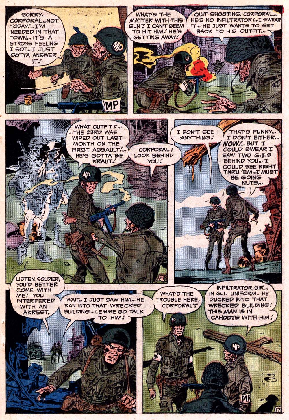 Read online Weird War Tales (1971) comic -  Issue #11 - 23
