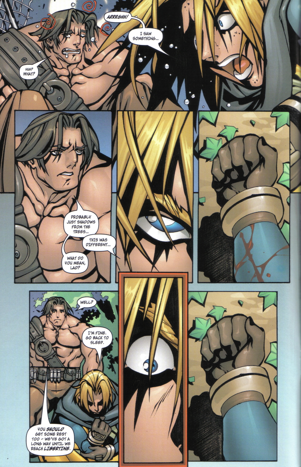 Read online Legacy (2002) comic -  Issue #2 - 9