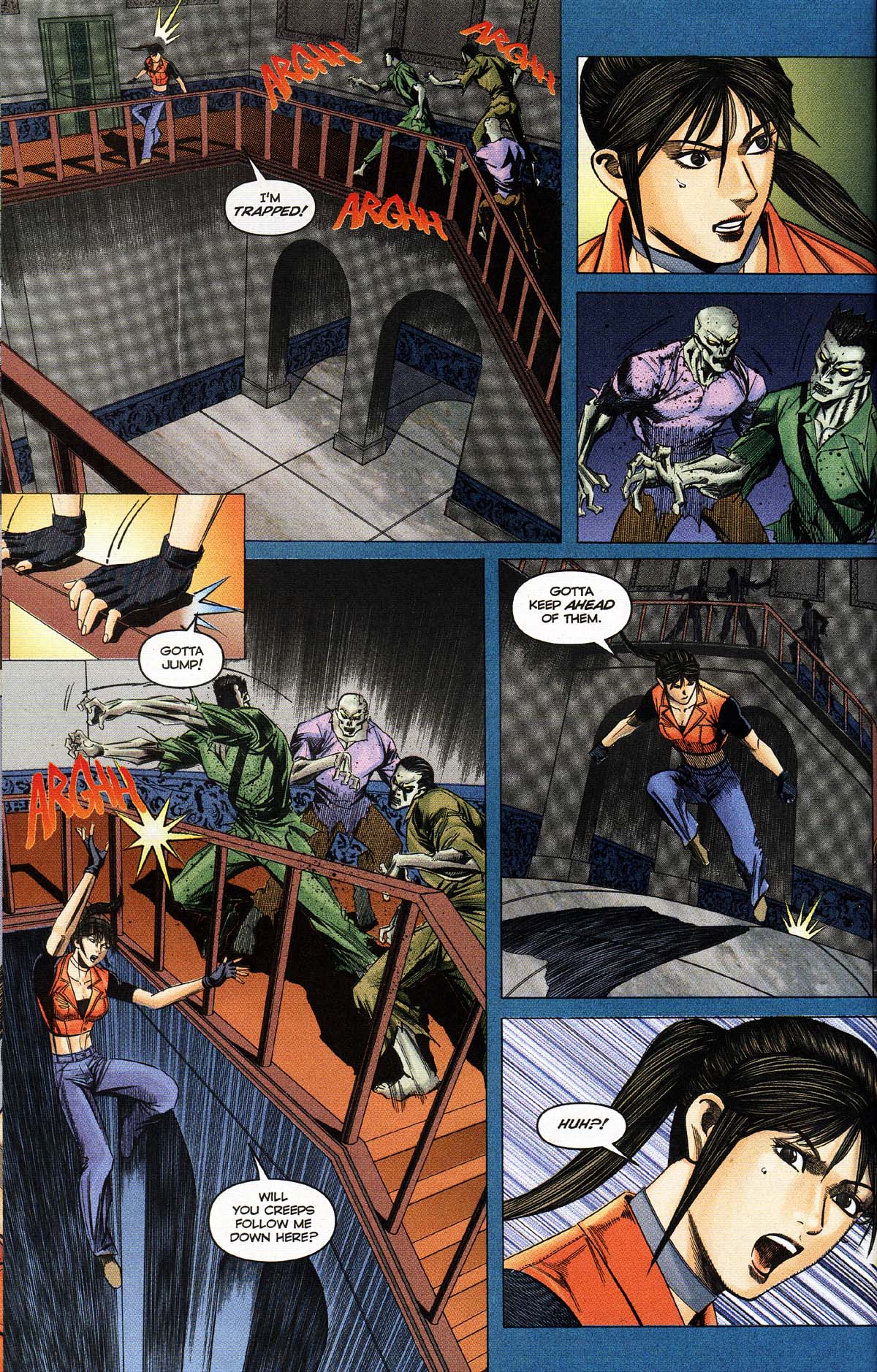 Read online Resident Evil Code: Veronica comic -  Issue #4 - 50