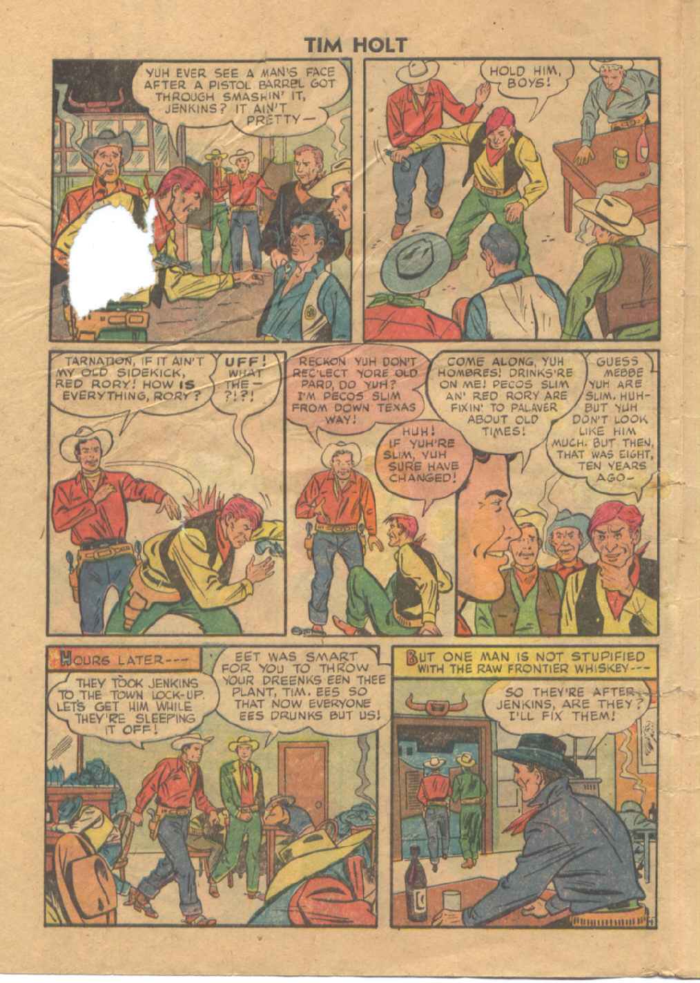 Read online Tim Holt comic -  Issue #6 - 30