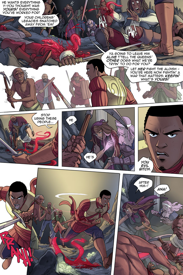 Read online Unsounded comic -  Issue #10 - 10