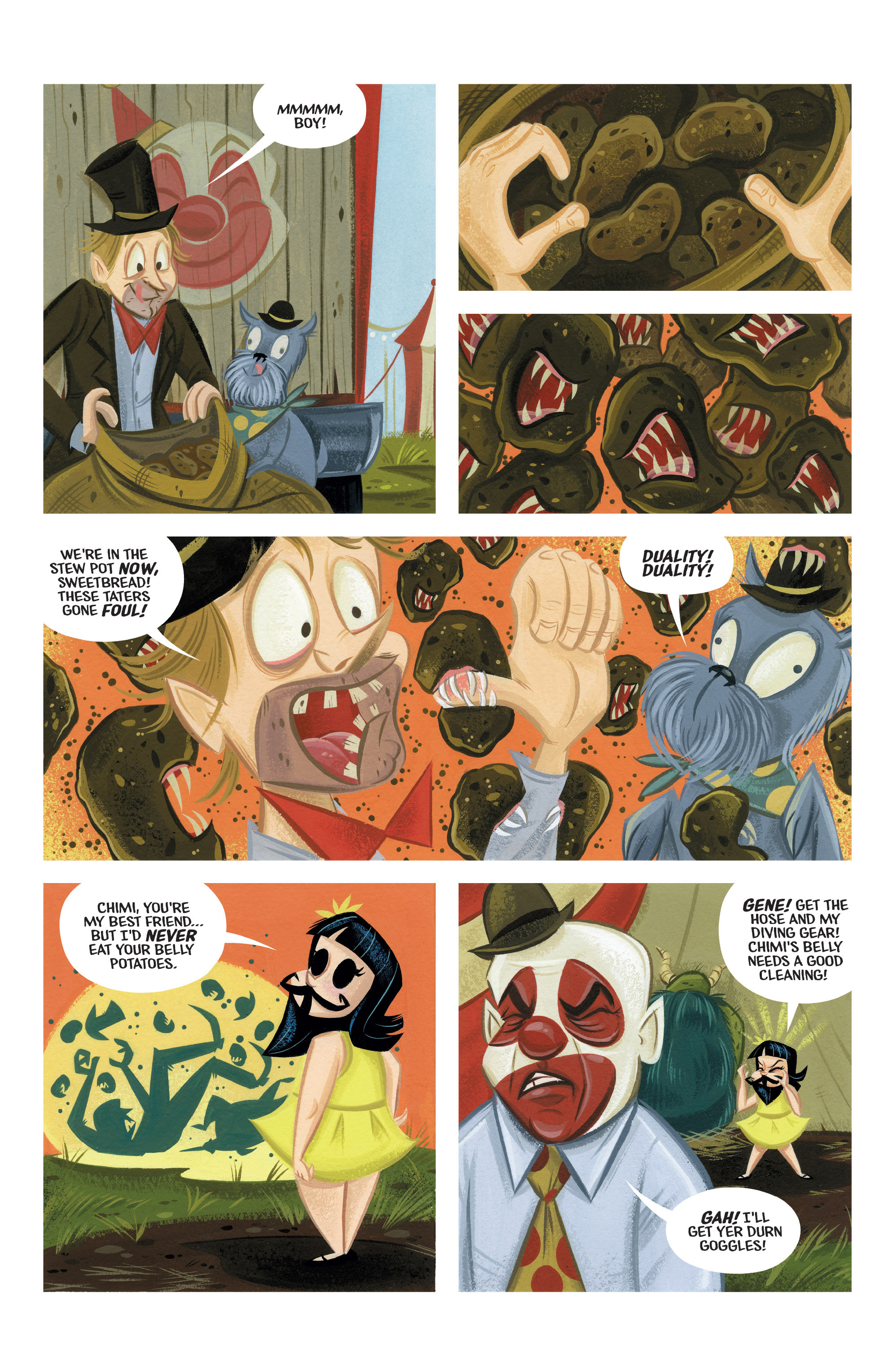 Read online Chimichanga: Sorrow of the World's Worst Face comic -  Issue #1 - 13