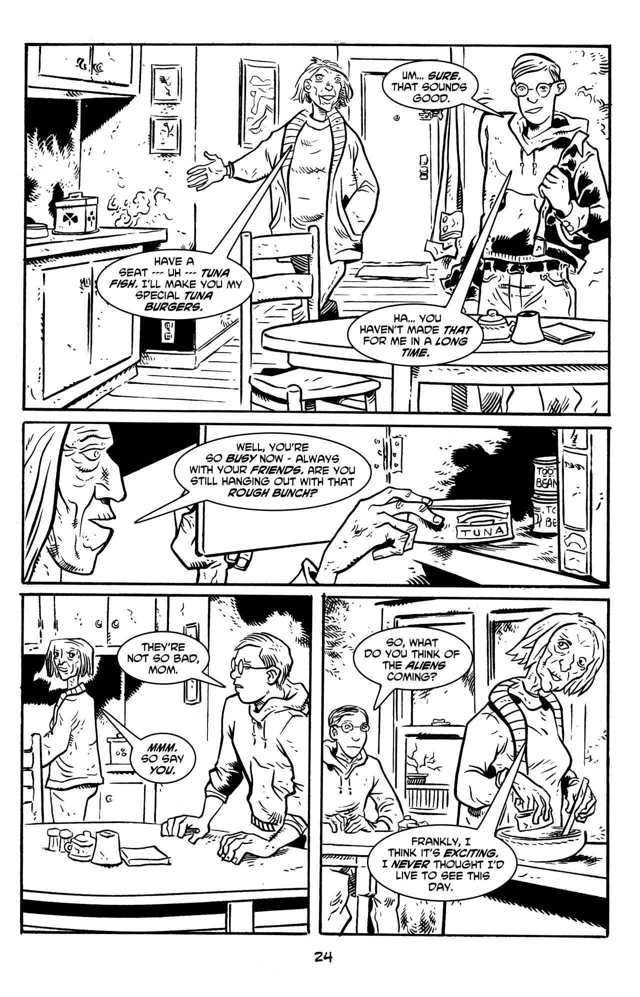 Read online Michelangelo The Third Kind comic -  Issue #1 - 25