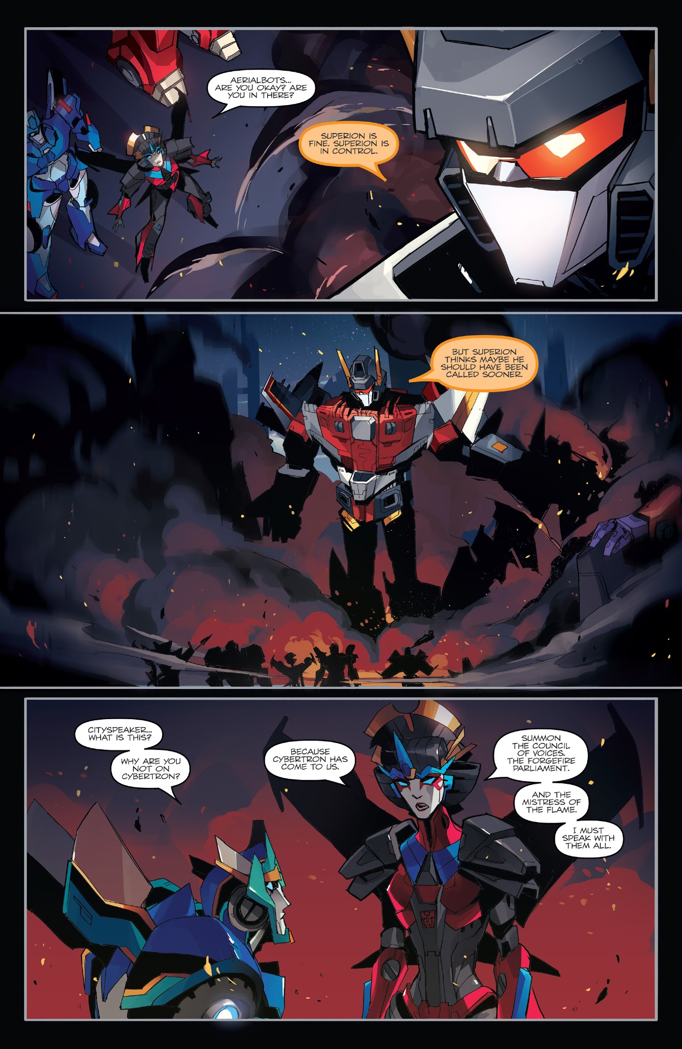 Read online The Transformers: Windblade (2018) comic -  Issue # TPB - 121