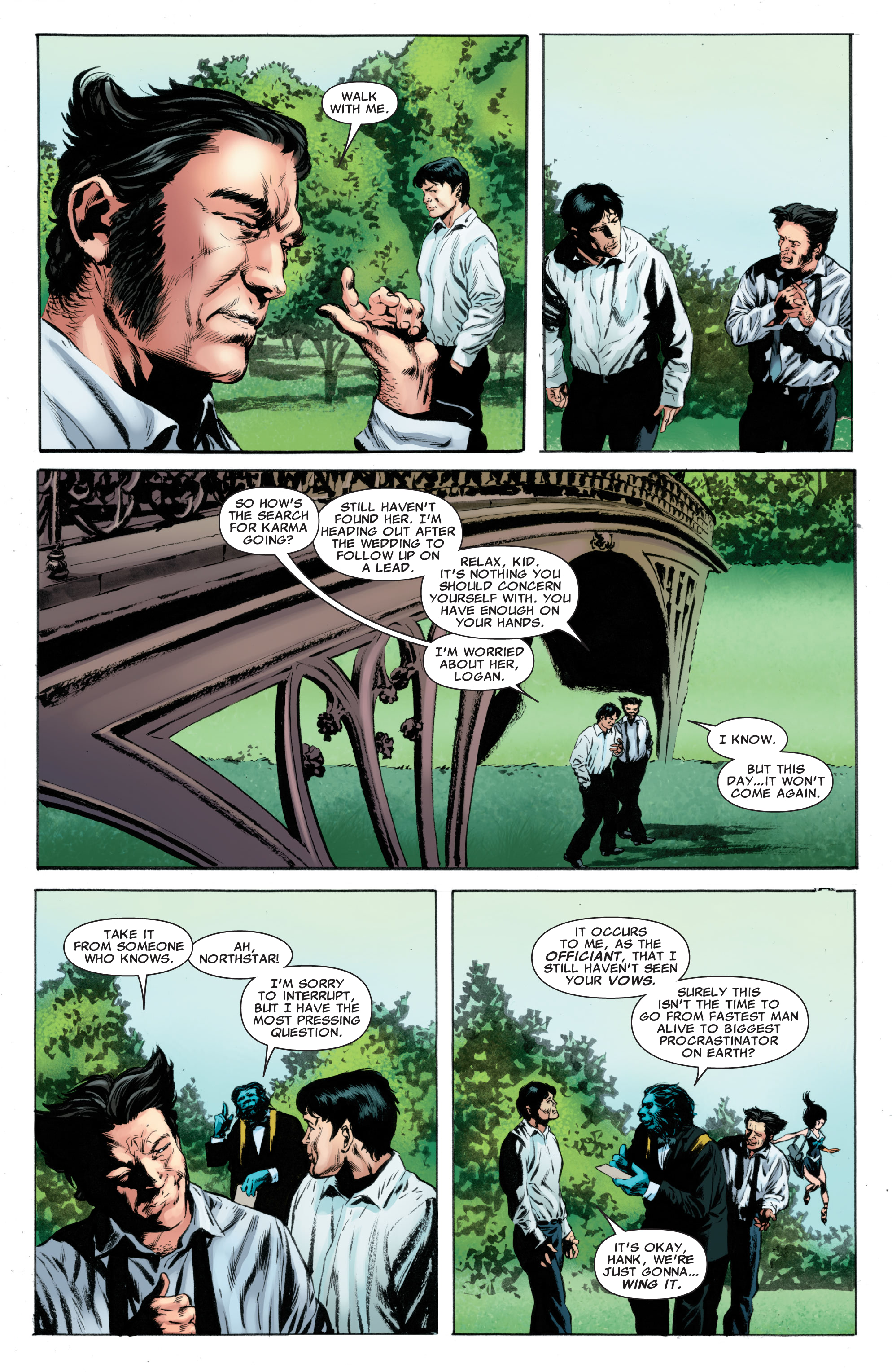 Read online X-Men Weddings comic -  Issue # TPB - 74