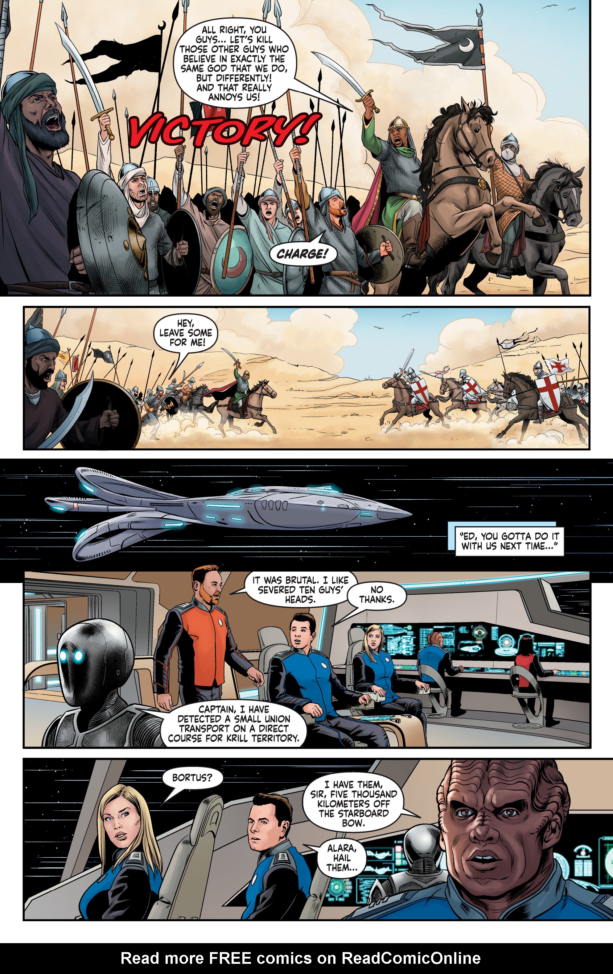 Read online The Orville comic -  Issue #3 - 4