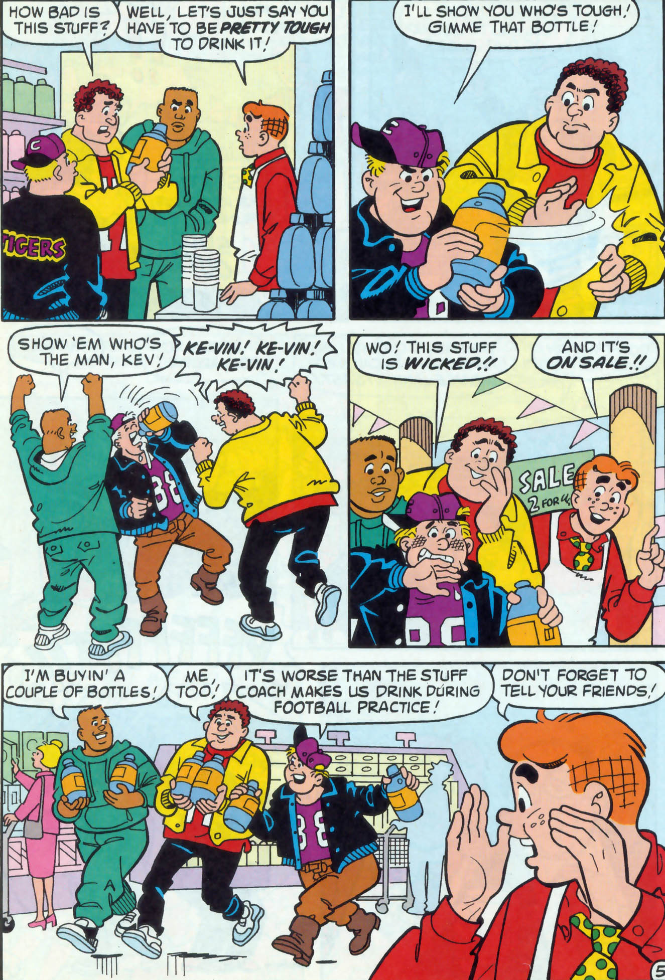 Read online Archie (1960) comic -  Issue #470 - 6