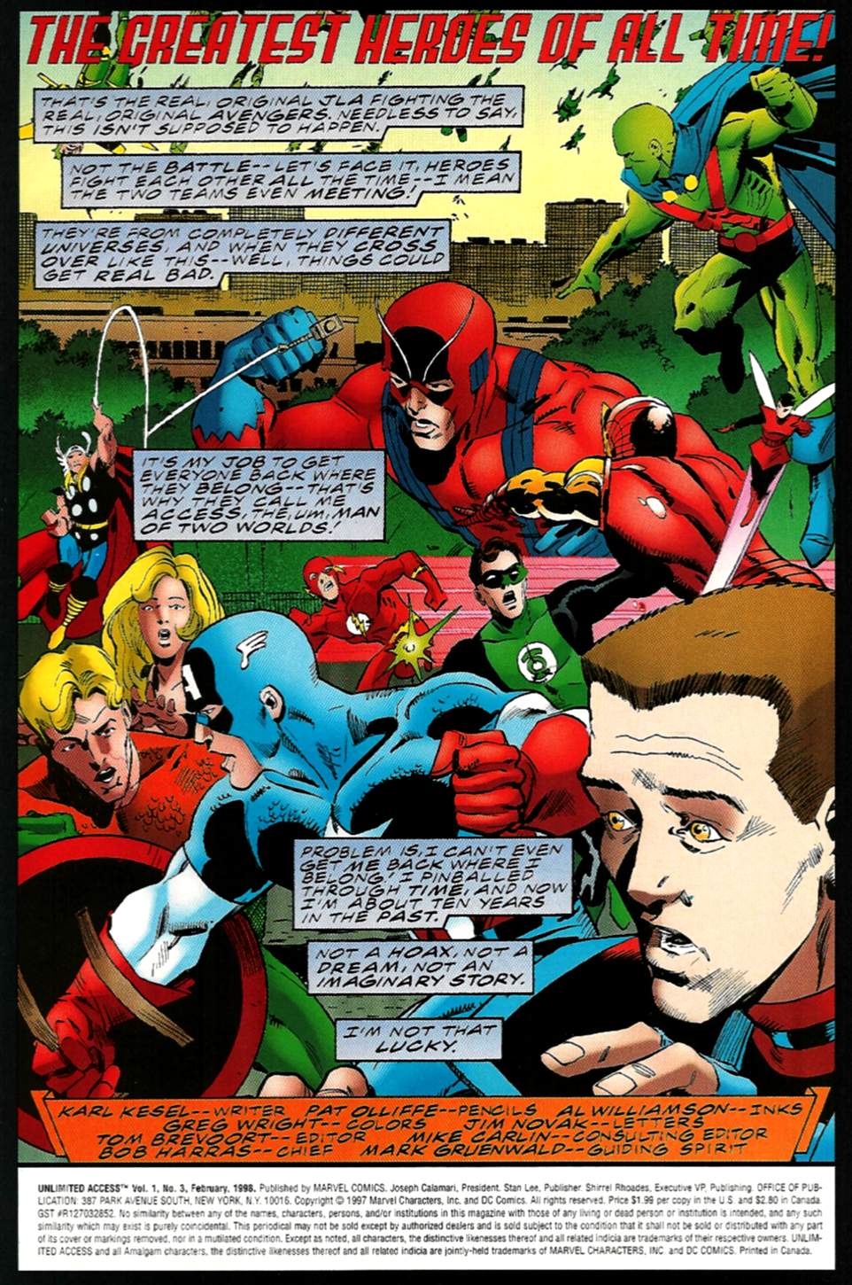 Read online Unlimited Access comic -  Issue #3 - 2