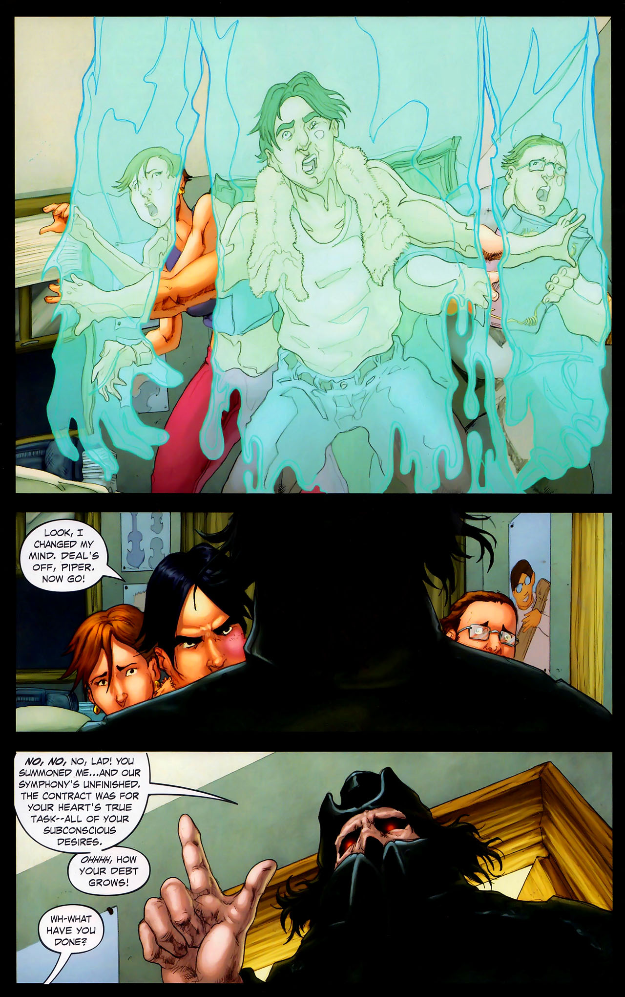 Read online Grimm Fairy Tales: The Piper comic -  Issue #3 - 4