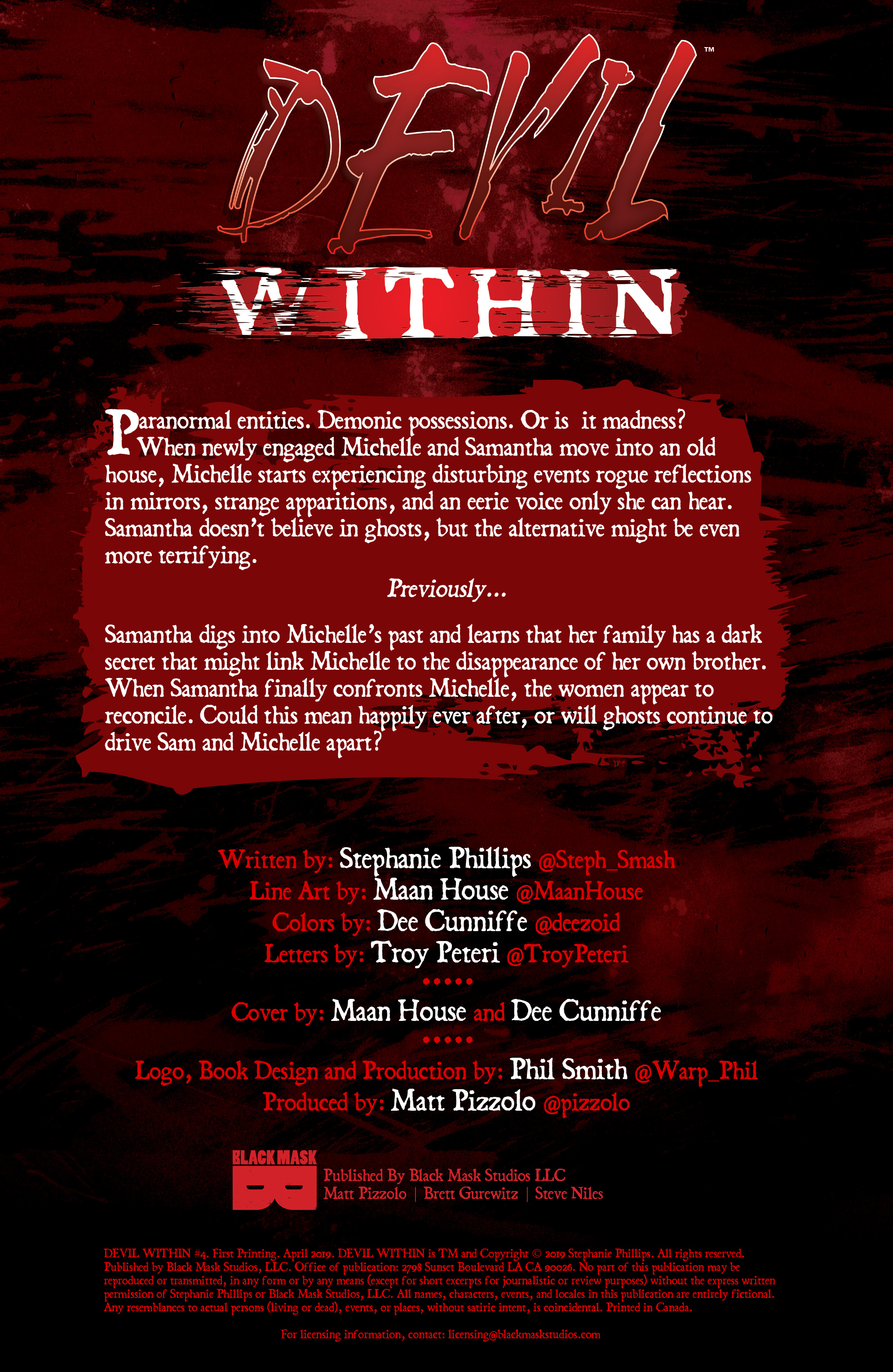 Read online Devil Within comic -  Issue #4 - 2