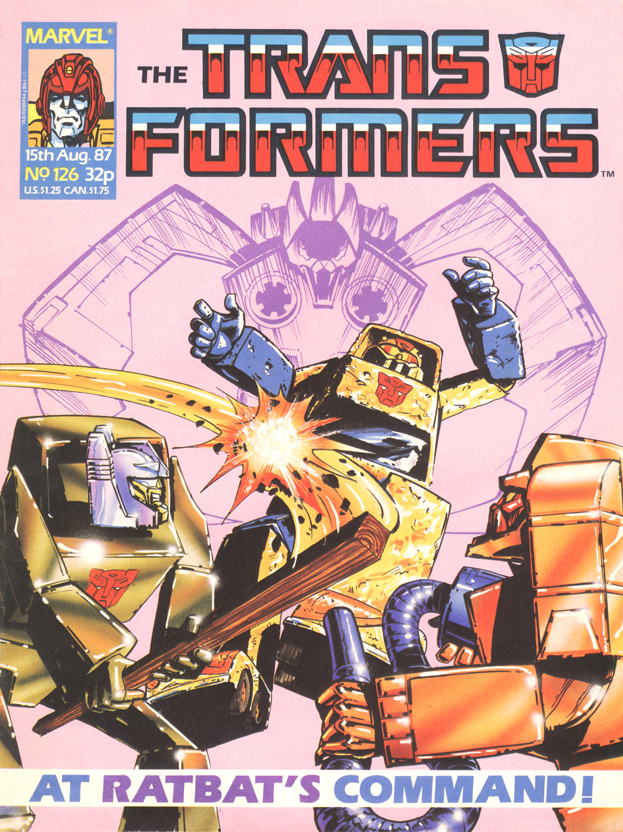 Read online The Transformers (UK) comic -  Issue #126 - 1