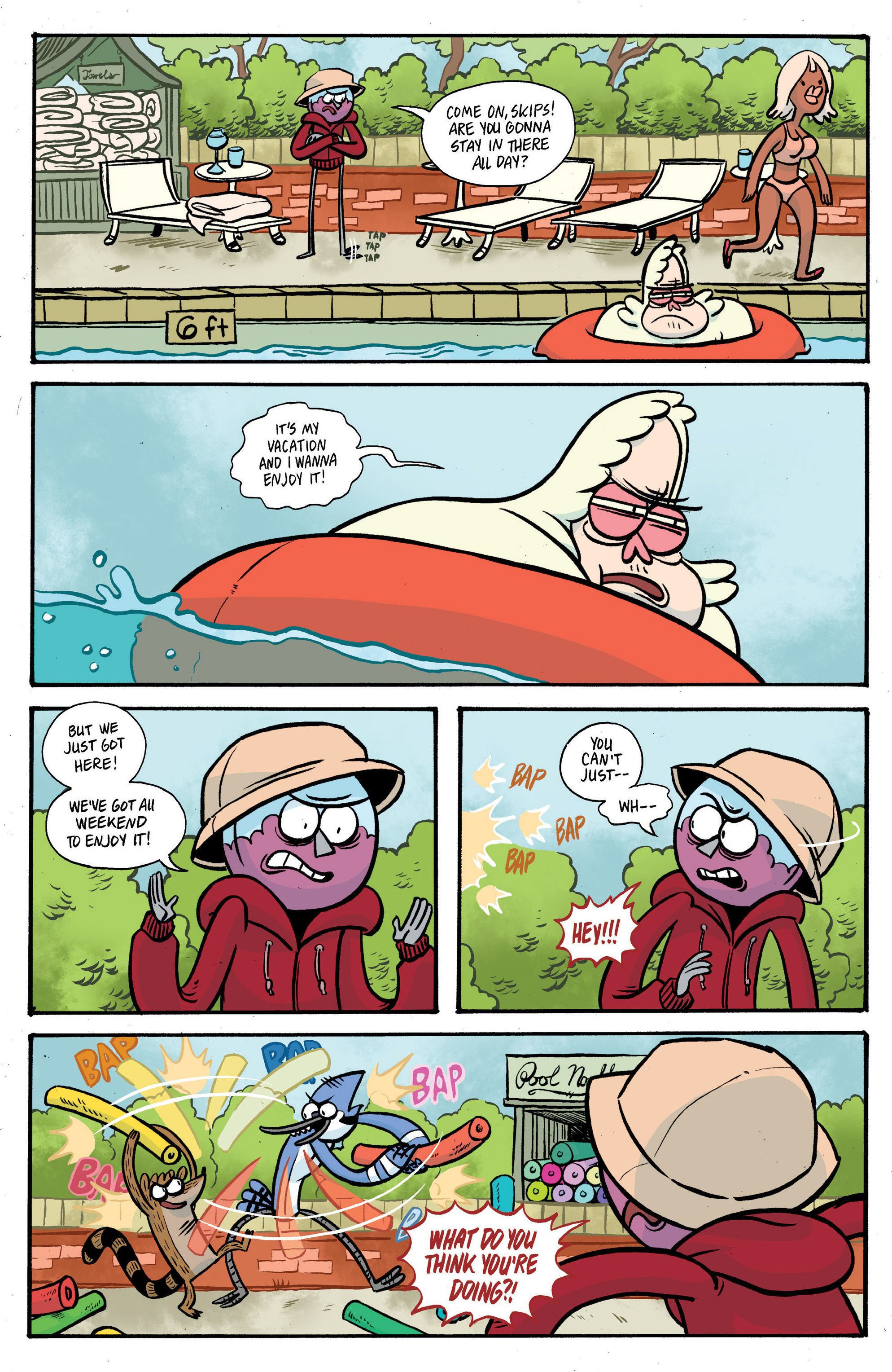Read online Regular Show: Skips comic -  Issue #4 - 23