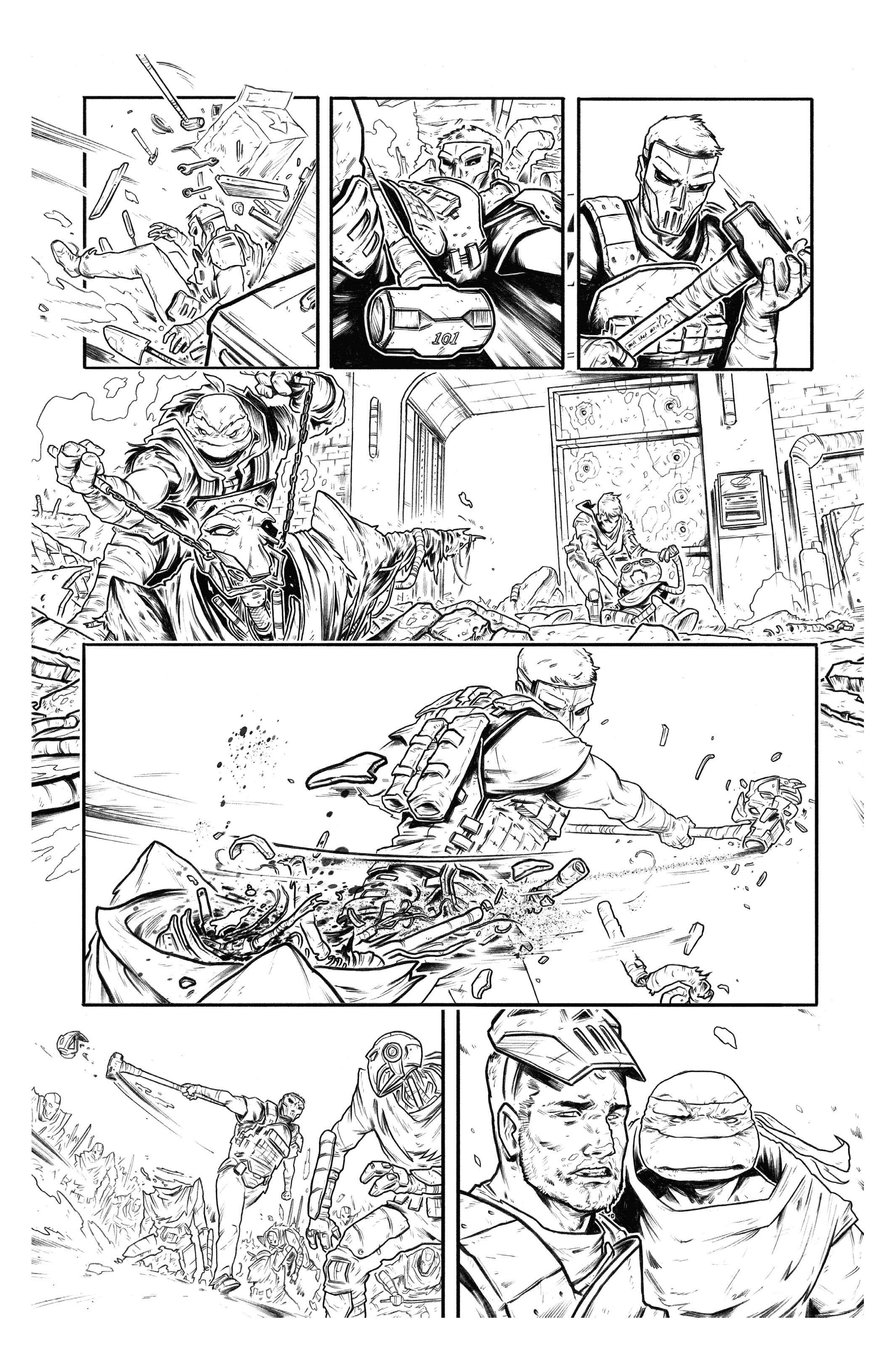 Read online Teenage Mutant Ninja Turtles: The Last Ronin Design Archive comic -  Issue # Full - 42