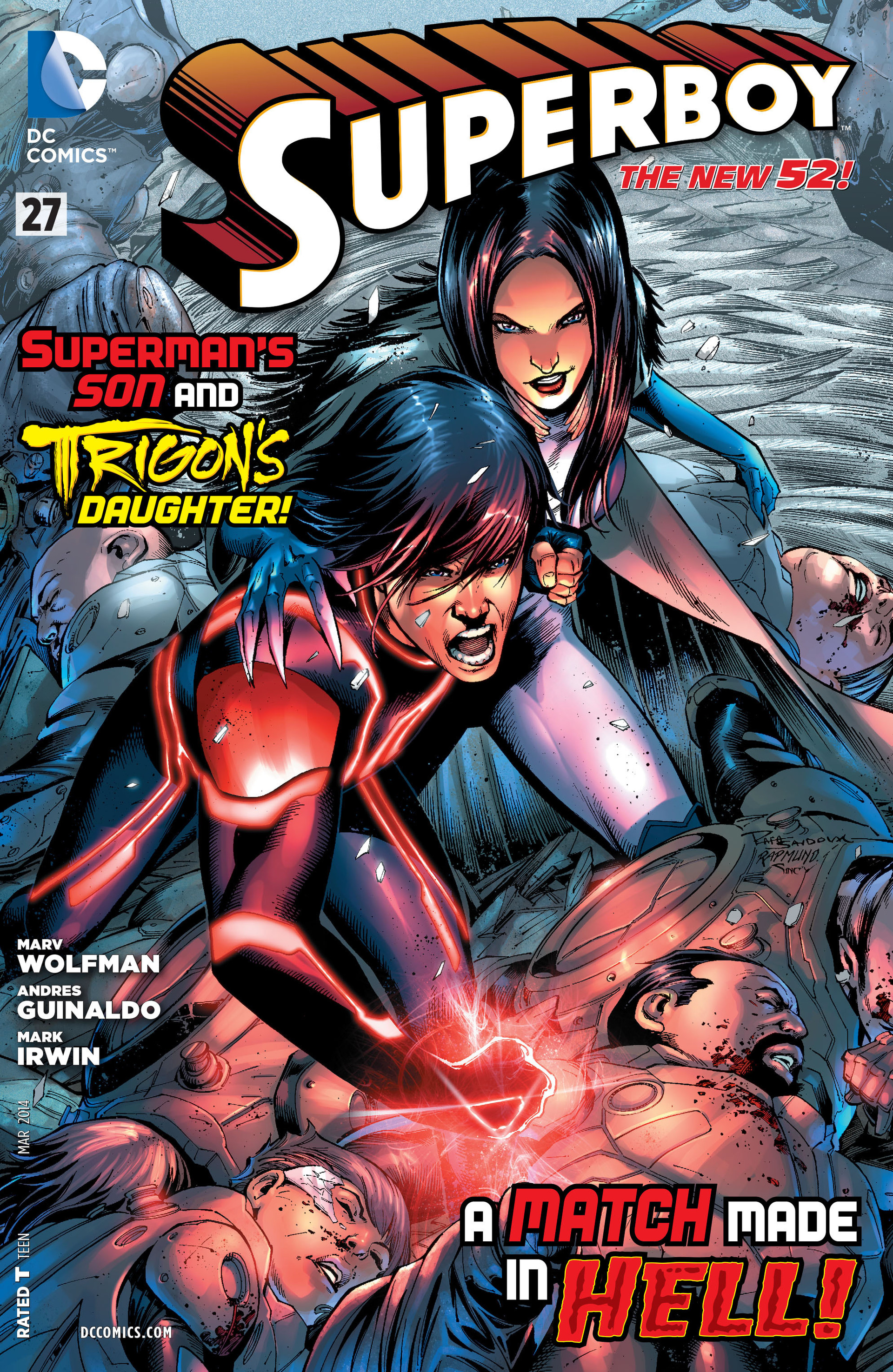 Read online Superboy (2012) comic -  Issue #27 - 1