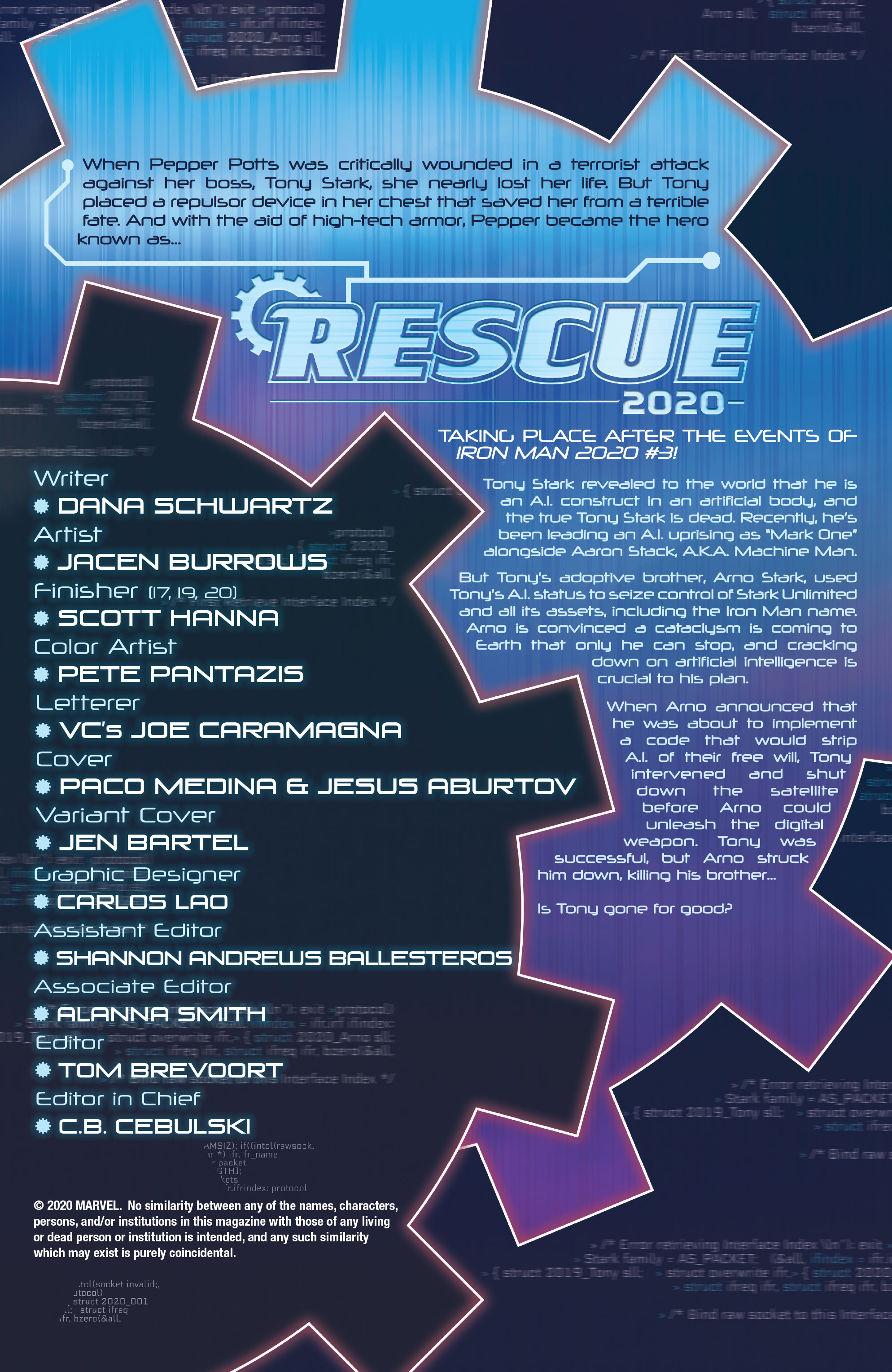 Read online 2020 Rescue comic -  Issue #1 - 2