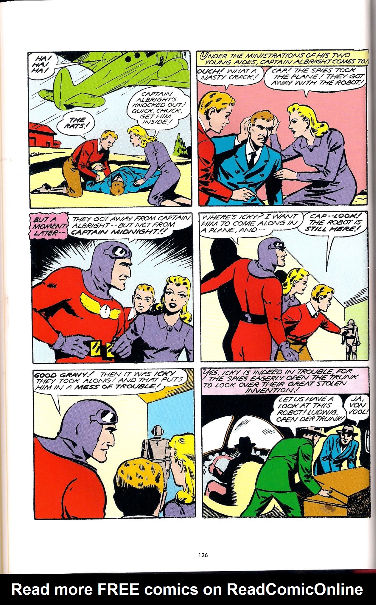 Read online Captain Midnight (1942) comic -  Issue #9 - 33