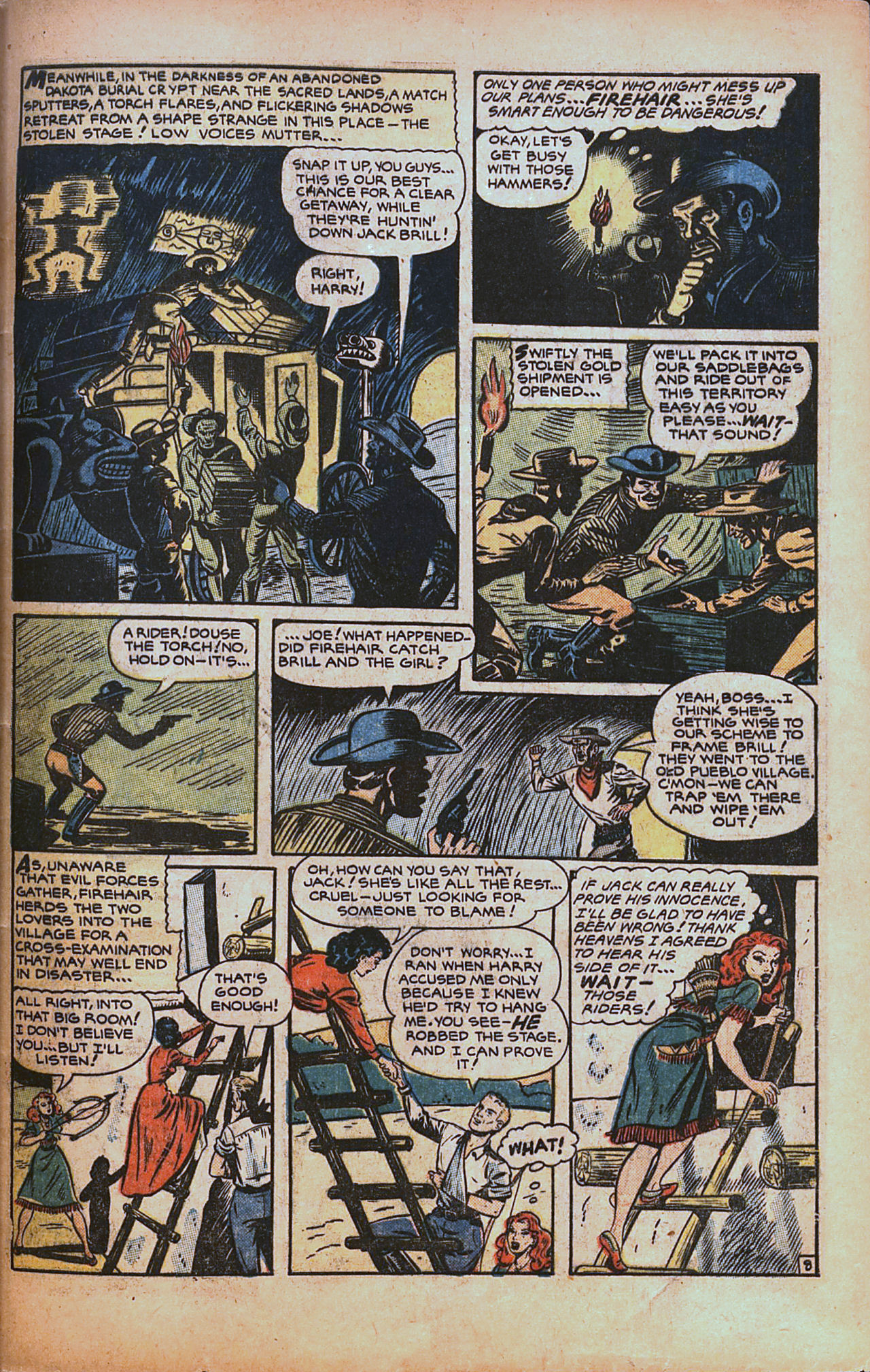 Read online Pioneer West Romances comic -  Issue #3 - 47