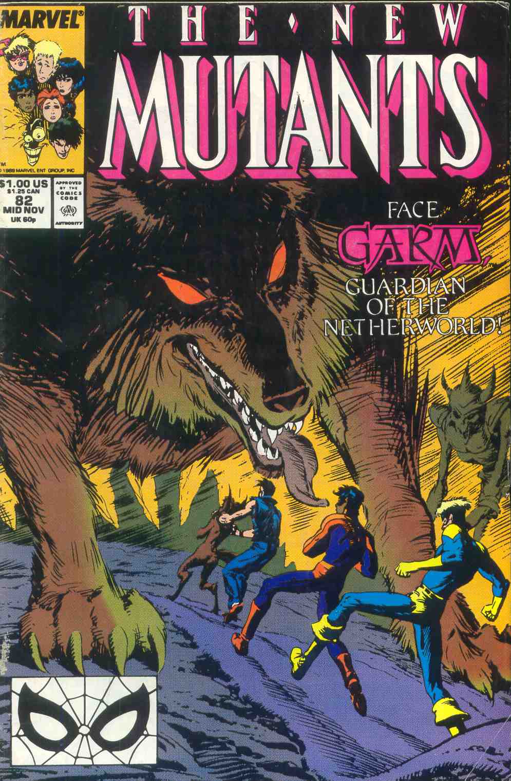 Read online The New Mutants comic -  Issue #82 - 1