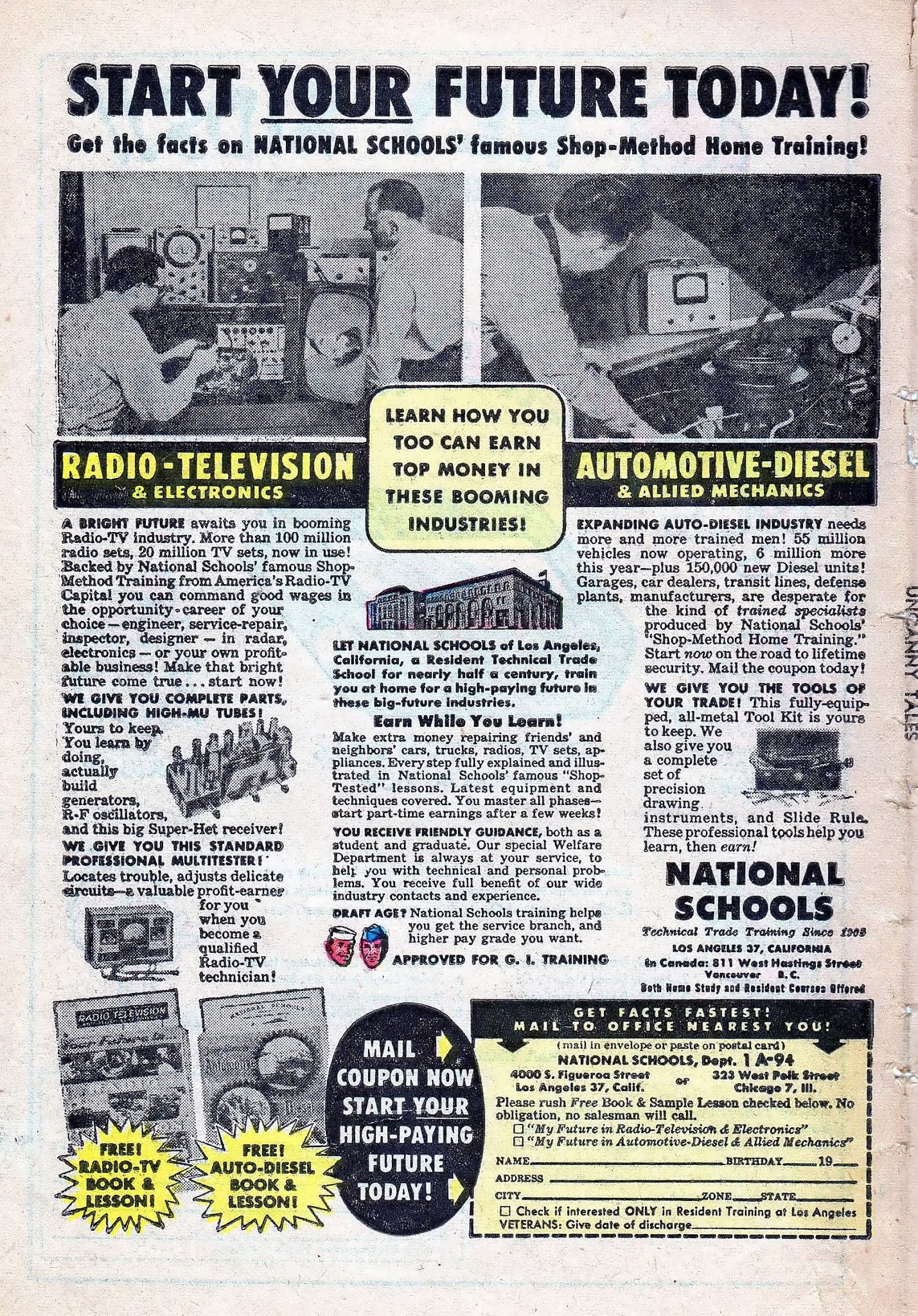 Read online Uncanny Tales comic -  Issue #25 - 34