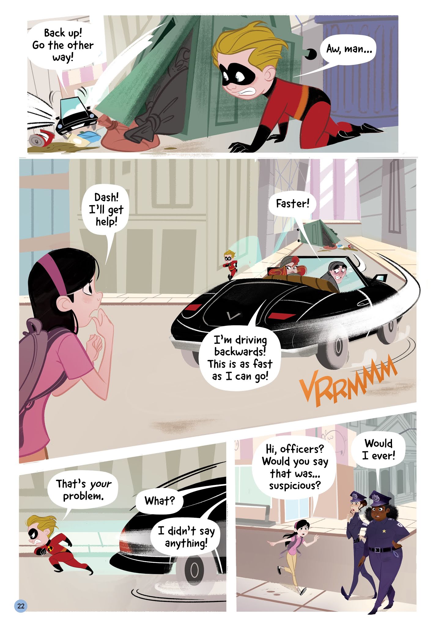 Read online Disney·PIXAR The Incredibles 2: Heroes at Home comic -  Issue # Full - 21