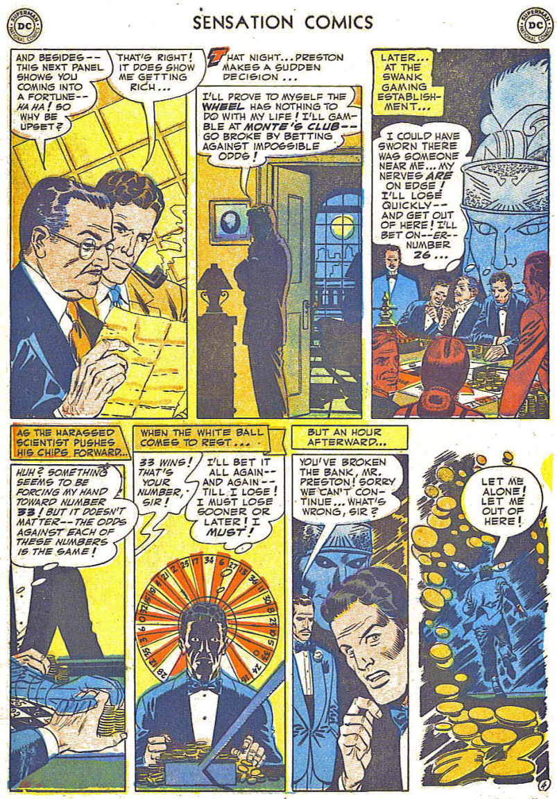 Read online Sensation (Mystery) Comics comic -  Issue #108 - 6