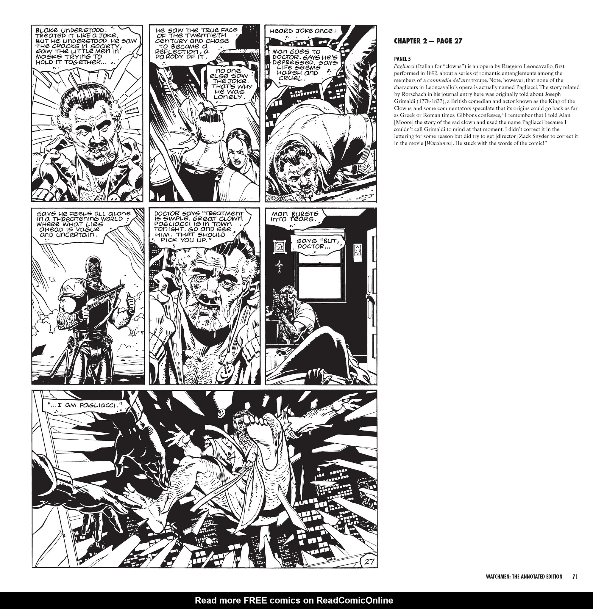 Read online Watchmen: The Annotated Edition comic -  Issue # TPB - 71