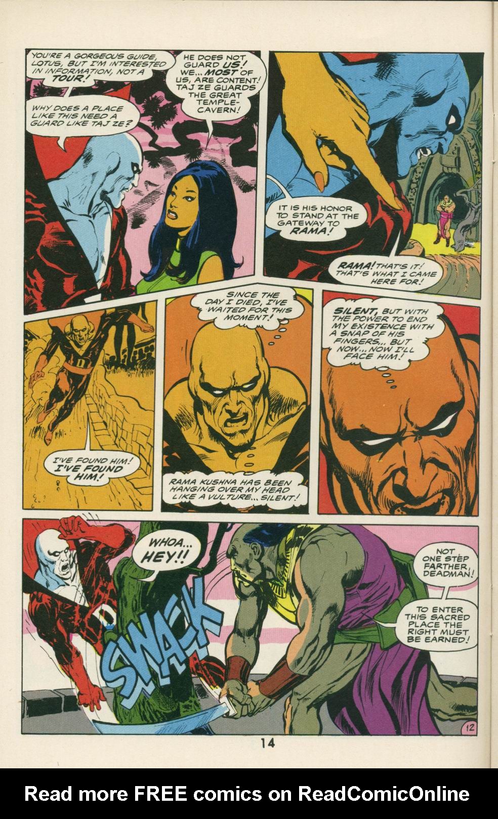 Read online Deadman (1985) comic -  Issue #7 - 14