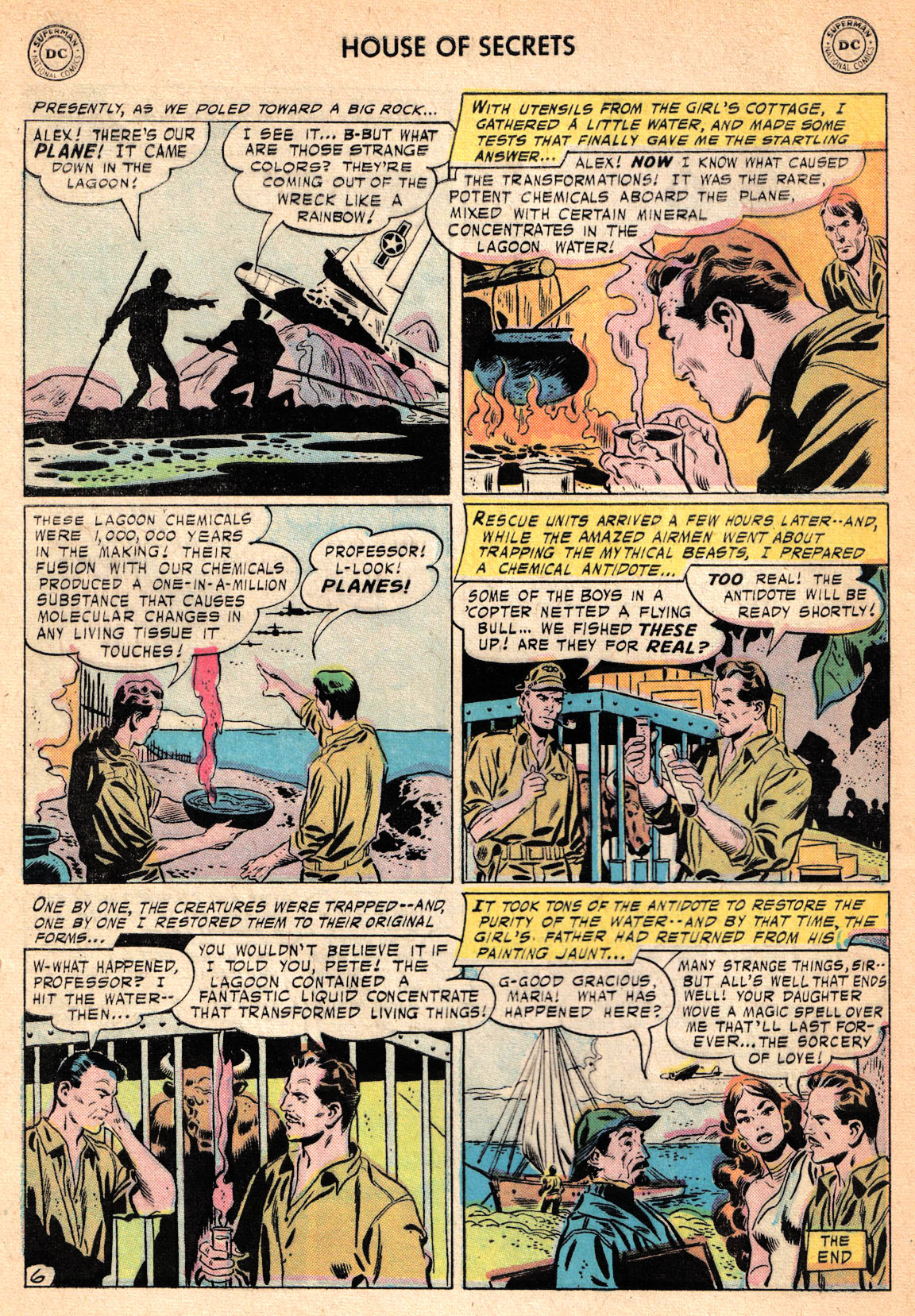 Read online House of Secrets (1956) comic -  Issue #7 - 32