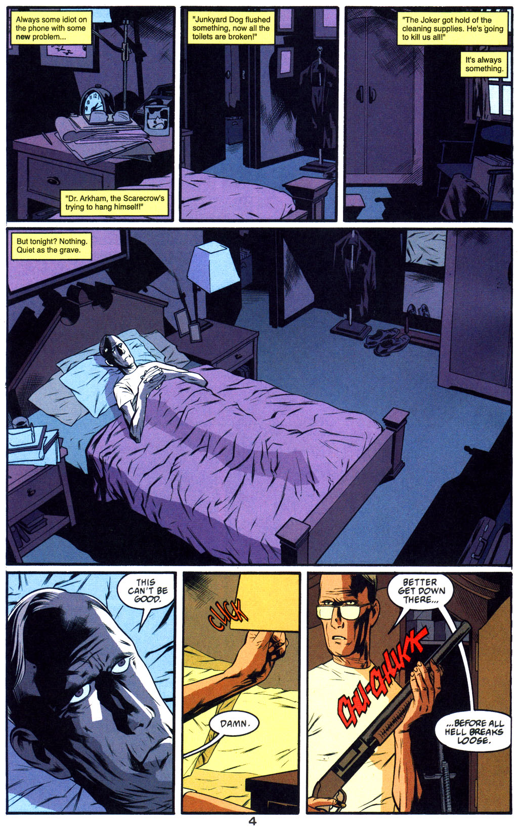 Read online Arkham Asylum: Living Hell comic -  Issue #4 - 6
