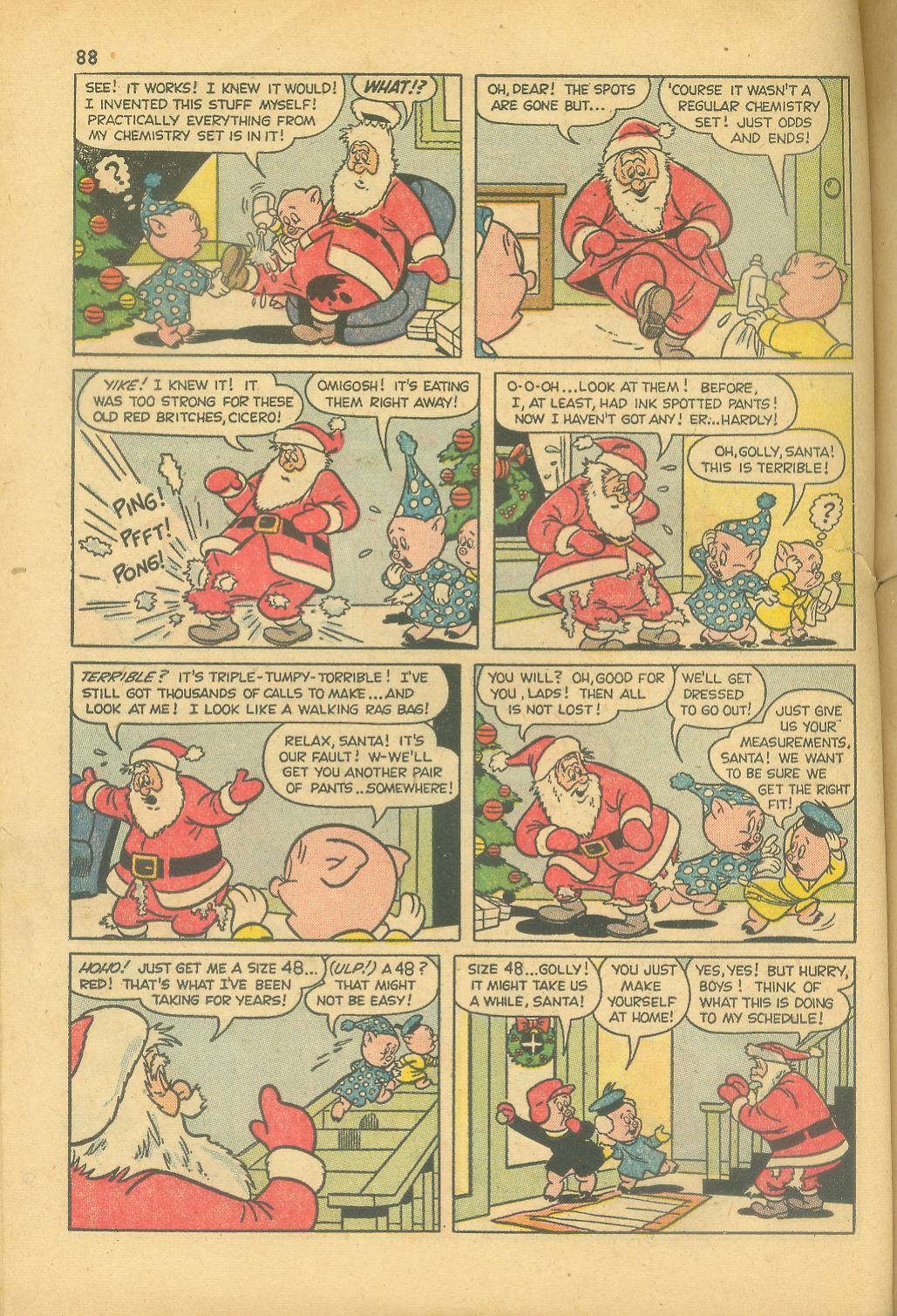 Read online Bugs Bunny's Christmas Funnies comic -  Issue # TPB 7 - 90