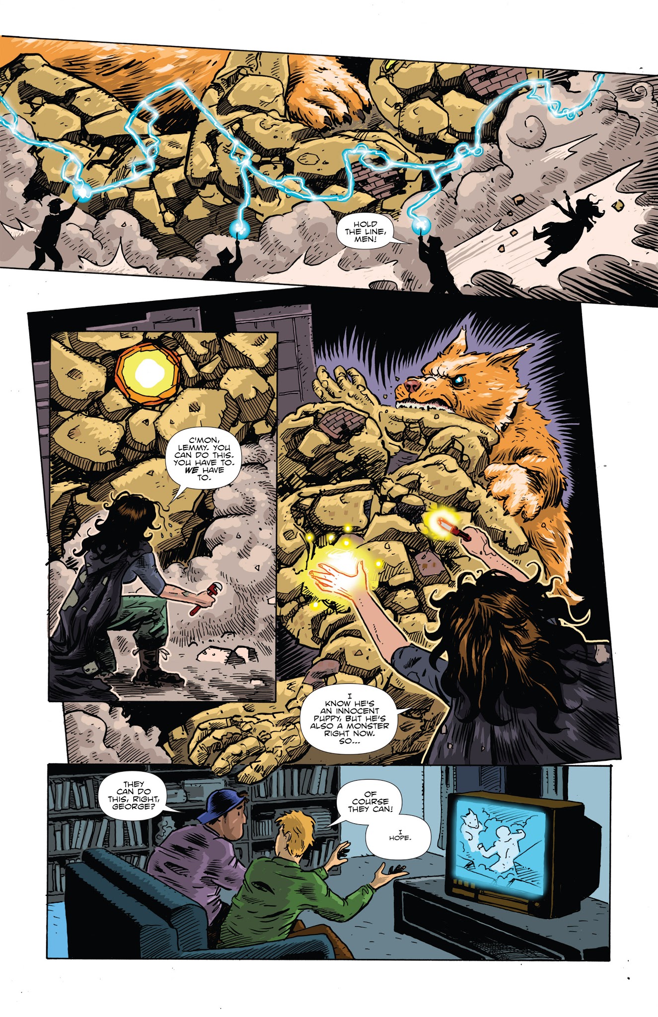 Read online Amelia Cole and the Hidden War comic -  Issue # TPB - 14