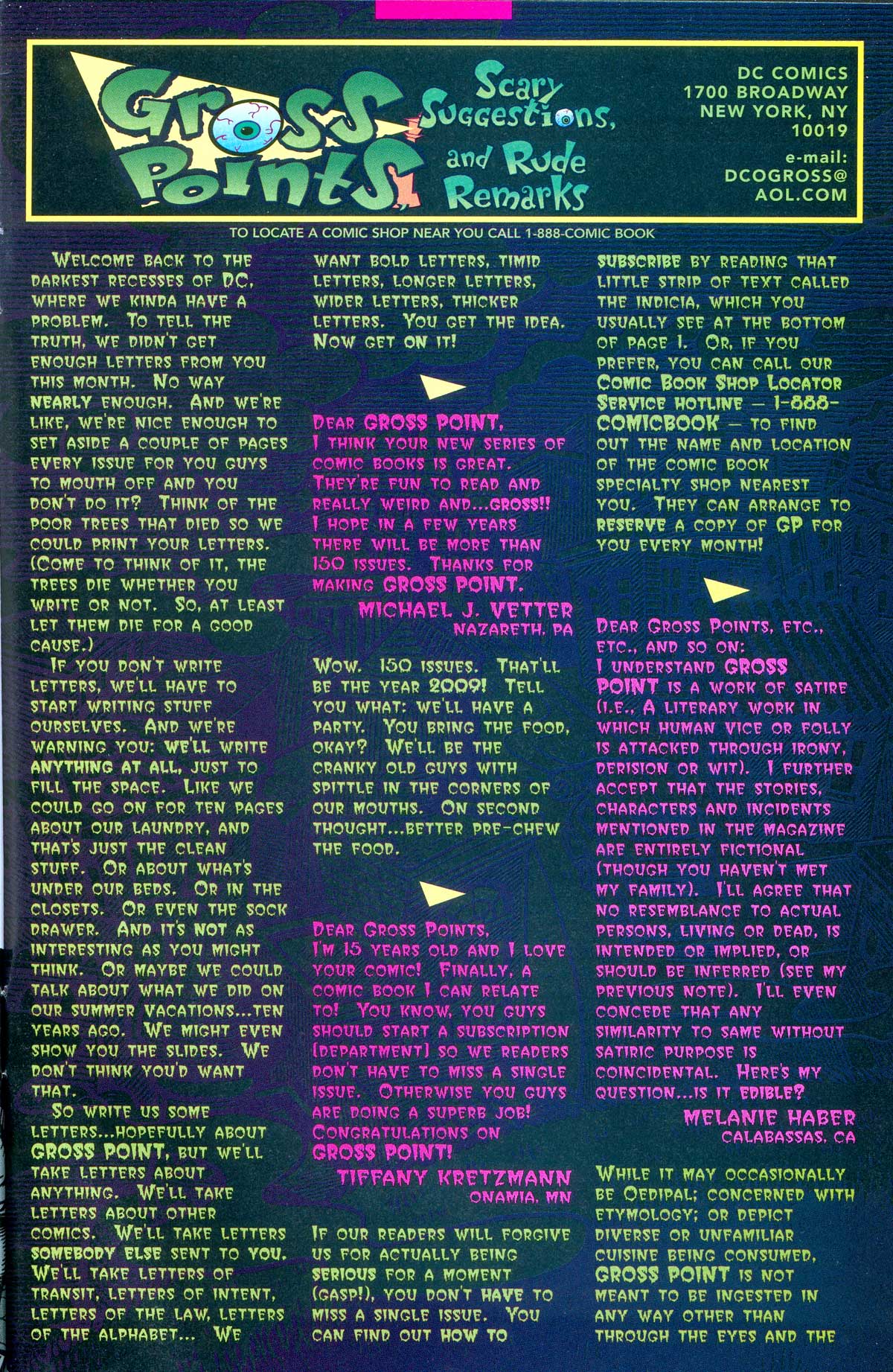 Read online Gross Point comic -  Issue #7 - 24