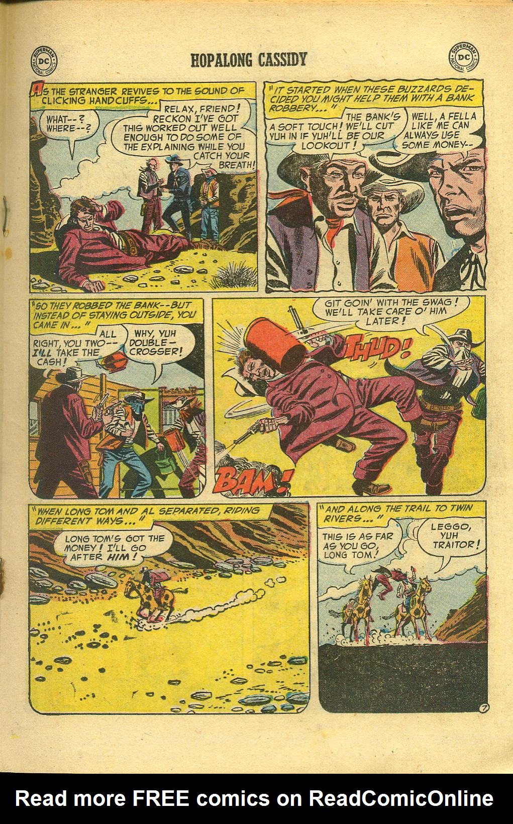 Read online Hopalong Cassidy comic -  Issue #87 - 19