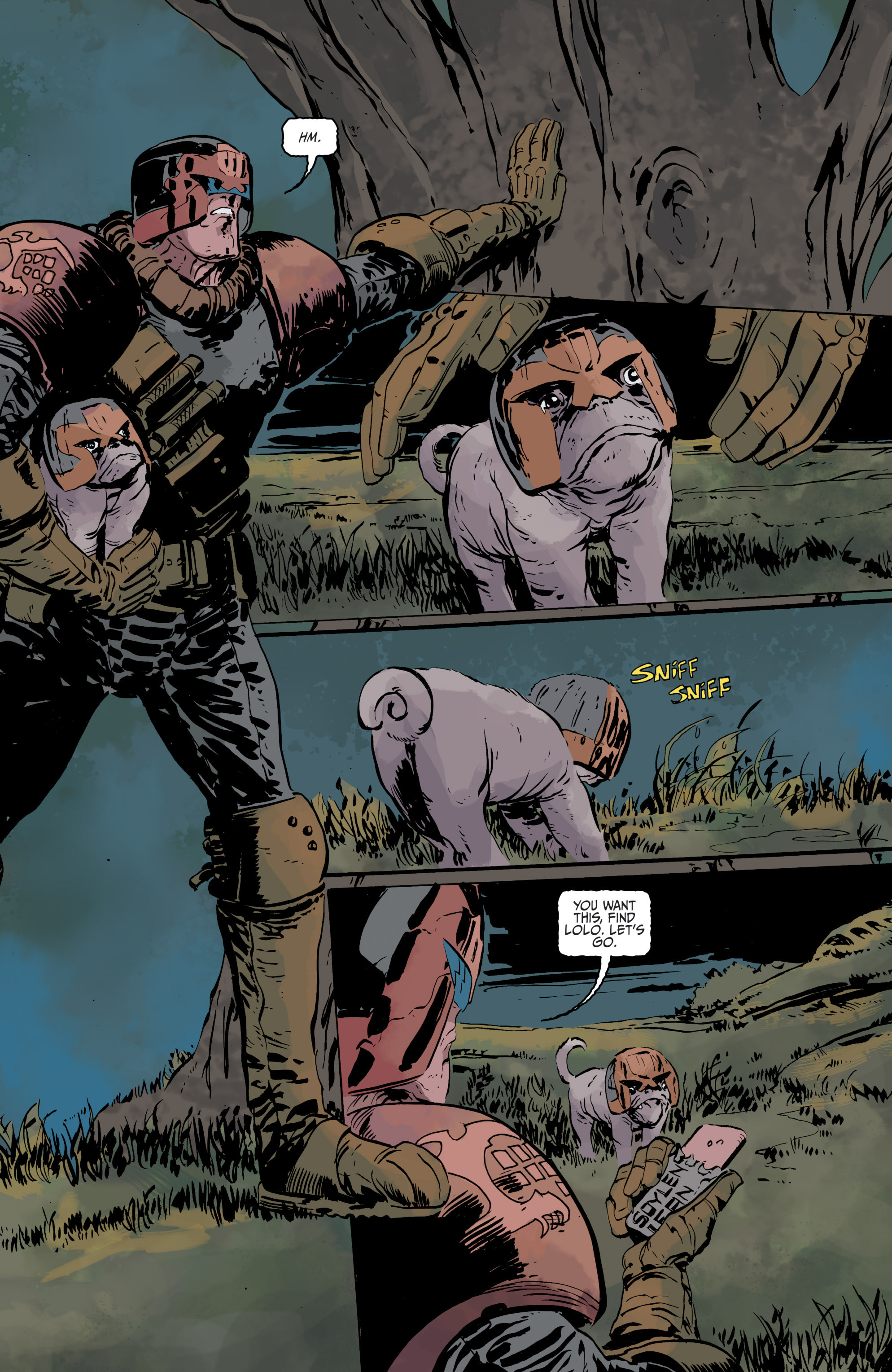 Read online Judge Dredd (2015) comic -  Issue #5 - 19
