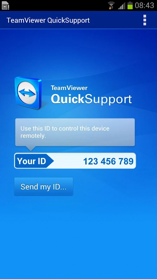 remote control android phone with teamviewer QS in sinhala