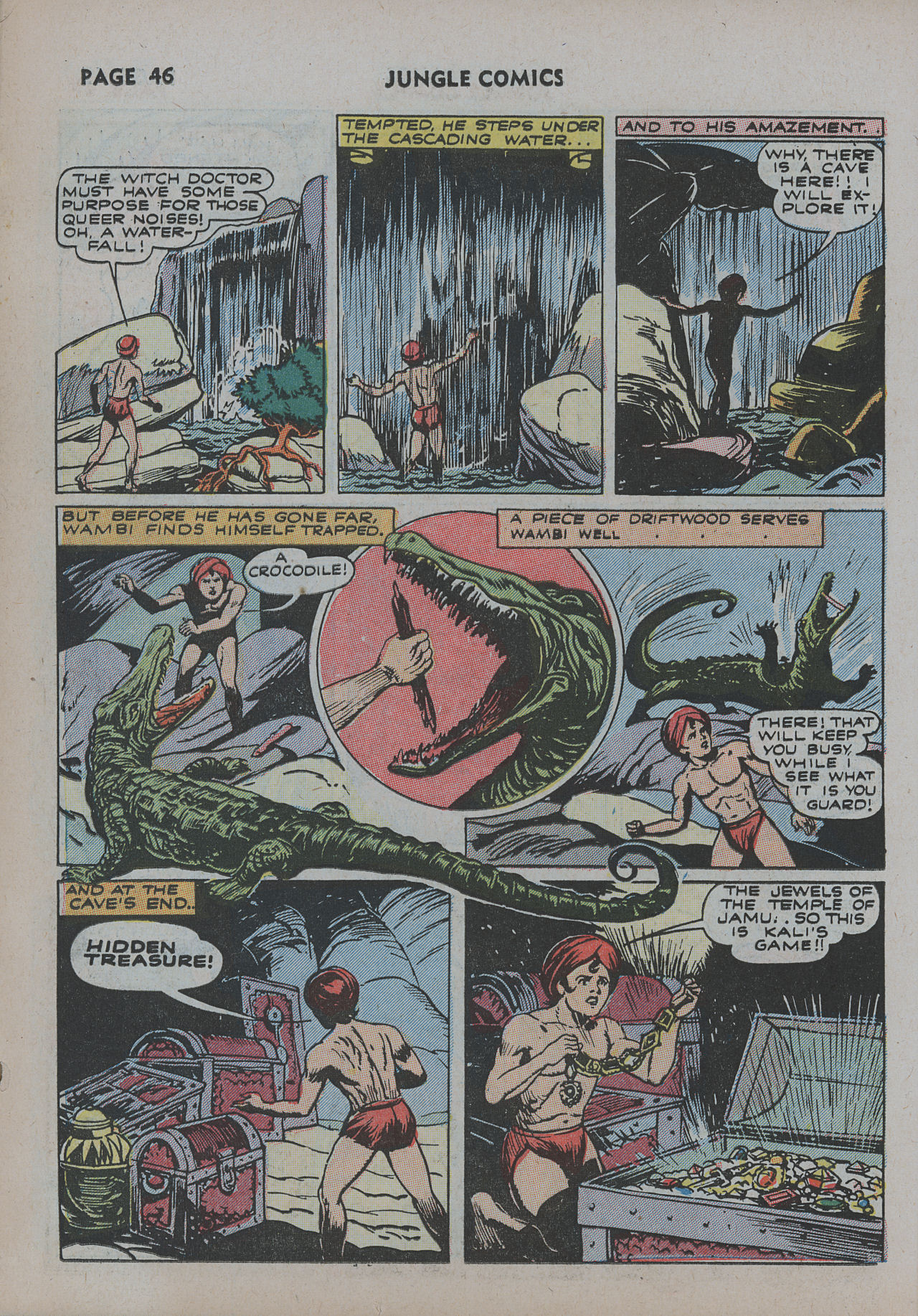 Read online Jungle Comics comic -  Issue #31 - 49
