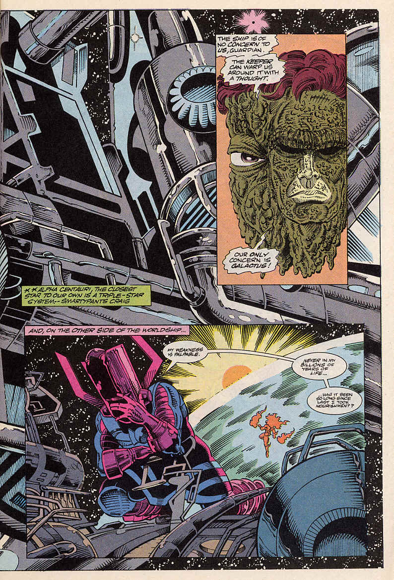 Read online Guardians of the Galaxy (1990) comic -  Issue #25 - 14