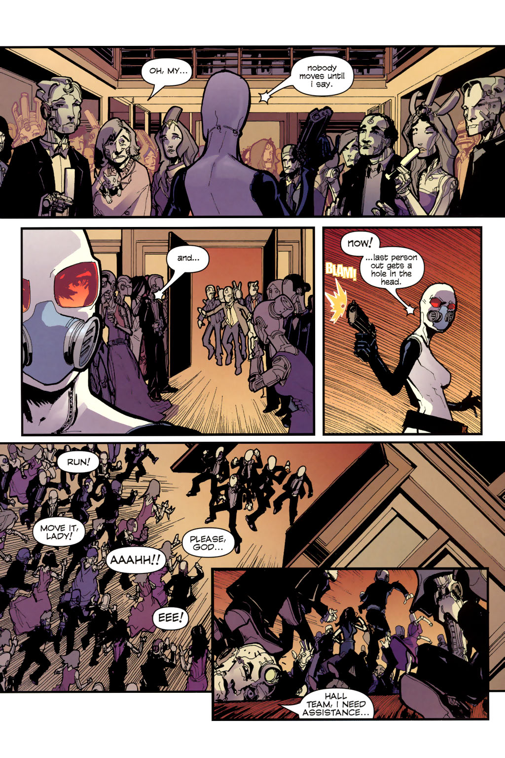 Read online NYC Mech: beta LOVE comic -  Issue #5 - 13