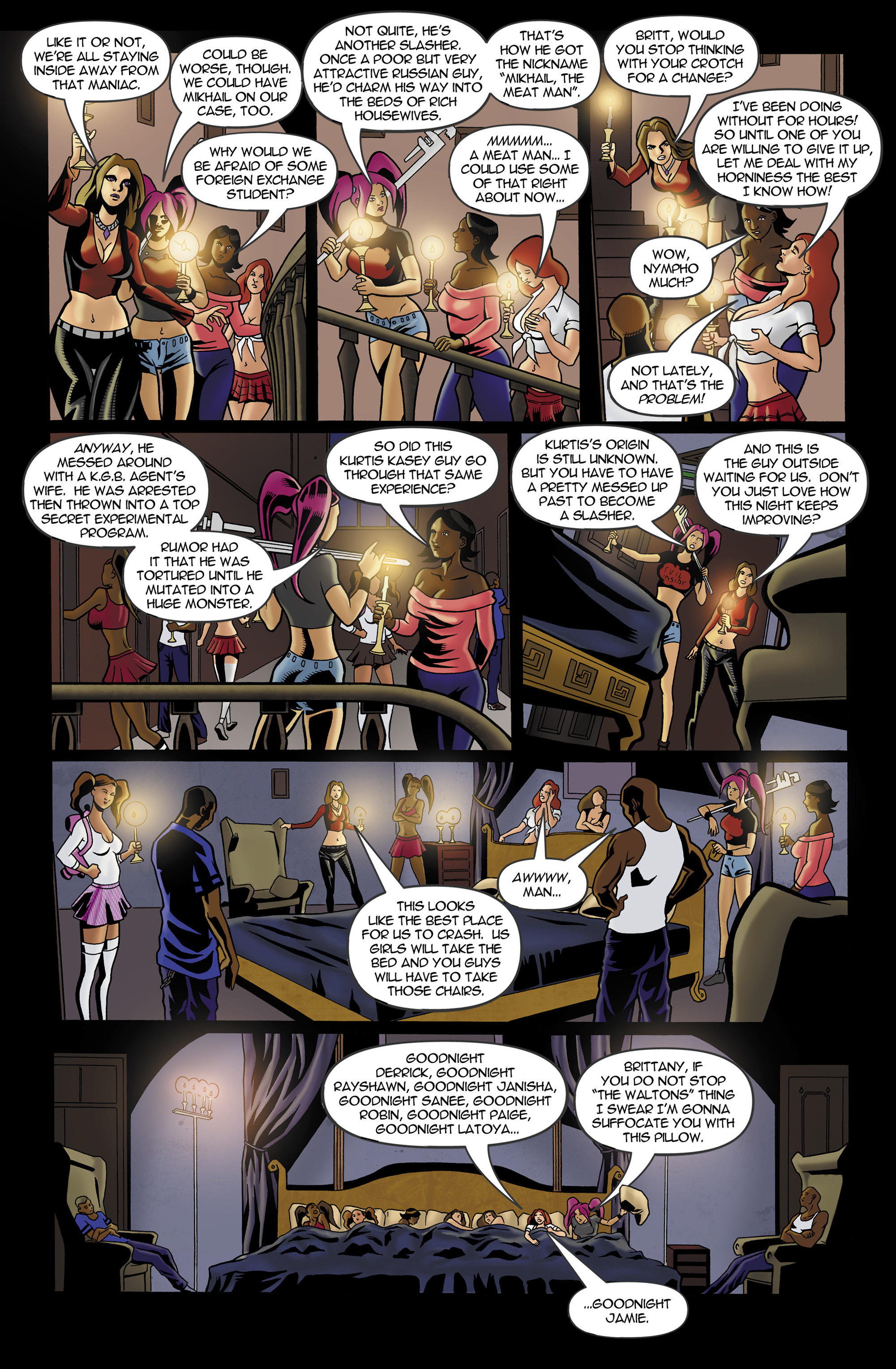 Read online Chaos Campus: Sorority Girls Vs. Zombies comic -  Issue #5 - 11